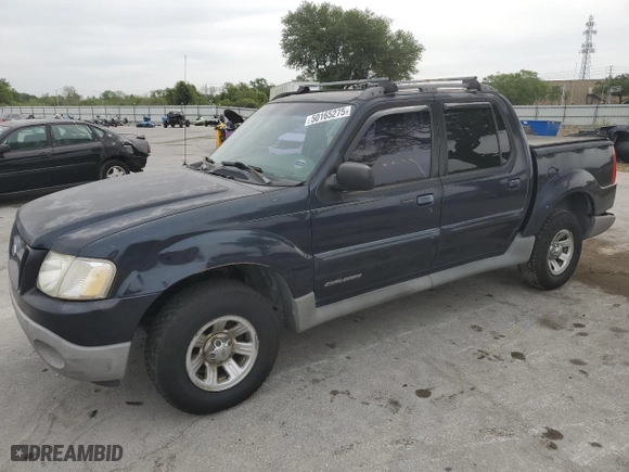 2001 Ford Explorer Sport Trac with VIN 1FMZU67E71UB33893, listed as a Copart auction lot 50165275 with 254,750 mi miles and Salvage Title. Bid and sale history available at carsss.com. Image 1.