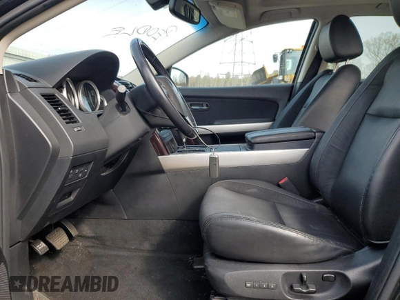 2014 Mazda CX-9 Grand Touring with VIN JM3TB3DV8E0428962, listed as a Copart auction lot 52512545 with 104,819 mi miles and Clean Title. Bid and sale history available at DreamBid. Image 7.