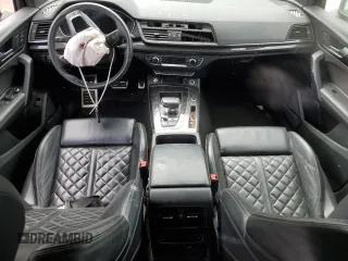 2023 Audi SQ5 Sportback Prestige with VIN WA134AFY1P2021694, listed as a Copart auction lot 57424484 with Not Provided miles and Salvage Title. Bid and sale history available at DreamBid. Image 8.