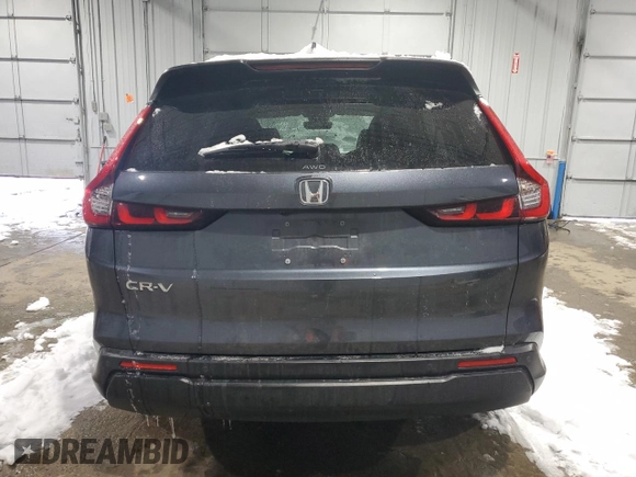 2024 Honda CR-V EX-L with VIN 2HKRS4H74RH427370, listed as a Copart auction lot 44397035 with 27,896 mi miles and Salvage Title. Bid and sale history available at carsss.com. Image 6.