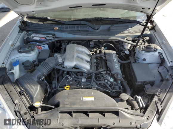 2010 Hyundai Genesis Coupe Grand Touring z VIN KMHHU6KH8AU040913, wystawiony jako Copart lot #57479885 z przebiegiem Nie podano mil oraz Szkoda całkowita • Salvage title. Historia ofert i sprzedaży dostępna na DreamBid. Obrazek 11.