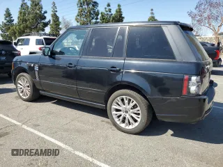 2012 Land Rover Range Rover SC Autobiography with VIN SALMP1E44CA365075, listed as a Copart auction lot 52634705 with 128,300 mi miles and Clean title. Bid and sale history available at DreamBid. Image 2.