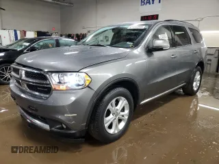 2012 Dodge Durango Crew with VIN 1C4RDJDG1CC100717, listed as a Copart auction lot 47446365 with 103,539 mi miles and Salvage Title. Bid and sale history available at carsss.com. Image 1.