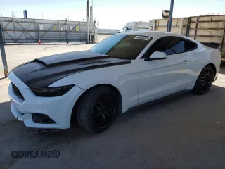 2017 Ford Mustang EcoBoost with VIN 1FA6P8TH5H5282467, listed as a Copart auction lot 48639475 with 104,396 mi miles and Clean Title. Bid and sale history available at carsss.com. Image 1.
