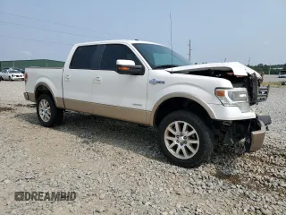 2013 Ford F-150 XL with VIN 1FTFW1ET1DKF45748, listed as a Copart auction lot 58927545 with 236,062 mi miles and Salvage title. Bid and sale history available at DreamBid. Image 4.