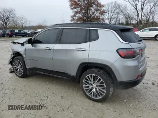 2023 Jeep Compass Limited with VIN 3C4NJDCN3PT508543, listed as a Copart auction lot 81817124 with 14,518 mi miles and Salvage Title. Bid and sale history available at carsss.com. Image 2.