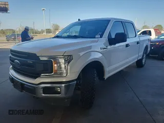 2020 Ford F-150 XL with VIN 1FTFW1E50LKF54540, listed as a IAAI auction lot 42147151 with 1 mi miles. Bid and sale history available at carsss.com. Image 1.