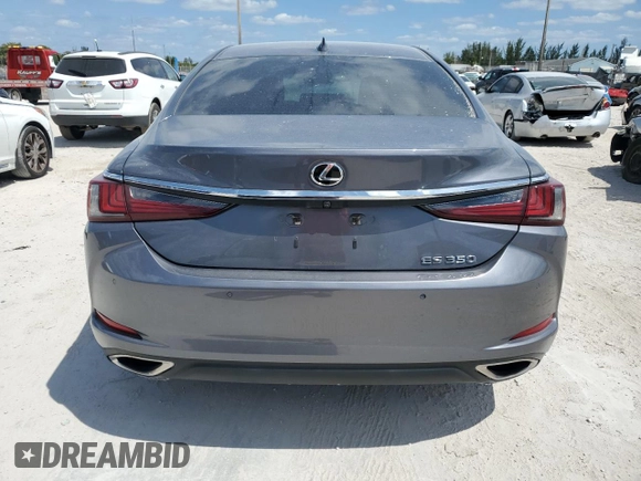 2019 Lexus ES 350 with VIN 58ABZ1B1XKU011209, listed as a Copart auction lot 52543685 with 65,954 mi miles and Salvage Title. Bid and sale history available at DreamBid. Image 6.