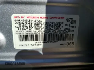 2016 Mitsubishi Outlander Sport 2.4 SE with VIN JA4AP3AWXGZ033267, listed as a Copart auction lot 45208305 with 108,778 mi miles and Salvage Title. Bid and sale history available at carsss.com. Image 15.
