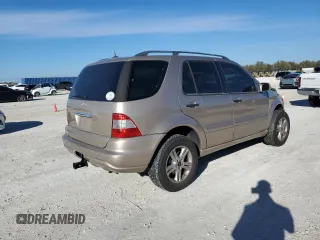 2002 Mercedes-Benz M-Class with VIN 4JGAB75E82A337603, listed as a Copart auction lot 44125814 with 206,577 mi miles and Non Repairable. Bid and sale history available at carsss.com. Image 3.