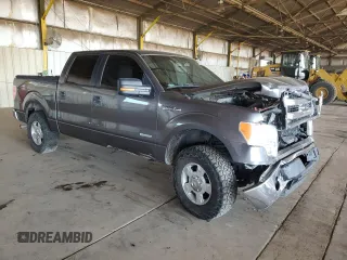 2013 Ford F-150 XL with VIN 1FTFW1ET2DKF21930, listed as a Copart auction lot 59563215 with 73,044 mi miles and Salvage title. Bid and sale history available at DreamBid. Image 4.