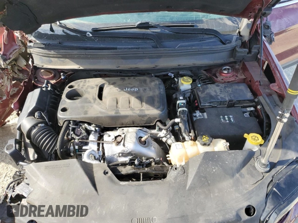2019 Jeep Cherokee Latitude Plus with VIN 1C4PJMLN6KD174564, listed as a Copart auction lot 56365255 with 87,230 mi miles and Salvage title. Bid and sale history available at DreamBid. Image 12.