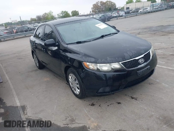 2012 Kia Forte LX with VIN KNAFT4A22C5589131, listed as a IAAI auction lot 41942152 with 257,548 mi miles. Bid and sale history available at carsss.com. Image 1.