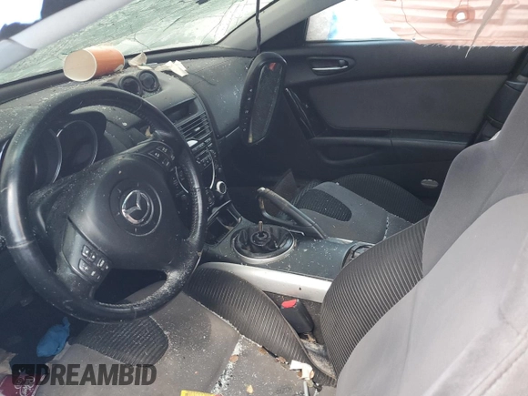 2004 Mazda RX-8 with VIN JM1FE173X40123456, listed as a Copart auction lot 45000725 with Not Provided miles and Clean Title. Bid and sale history available at DreamBid. Image 7.