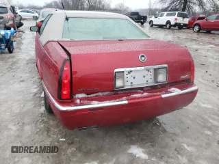 2001 Cadillac Eldorado ESC z VIN 1G6EL12Y61B107519, wystawiony jako Copart lot #38051744 z przebiegiem 52 018 mil mil oraz Czysty tytuł • Clean title. Historia ofert i sprzedaży dostępna na DreamBid. Obrazek 6.