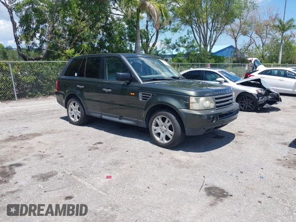 2006 Land Rover Range Rover Sport HSE with VIN SALSF25456A936061, listed as a IAAI auction lot 42275209 with 293,702 mi miles and . Bid and sale history available at DreamBid. Image 1.