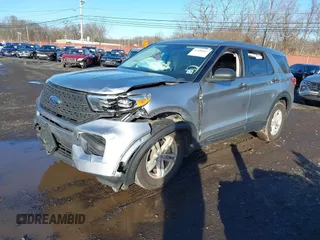 2023 Ford Explorer with VIN 1FMSK8BH8PGA62294, listed as a IAAI auction lot 41100467 with 10,442 mi miles and . Bid and sale history available at DreamBid. Image 20.