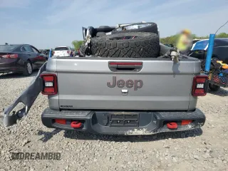 2020 Jeep Gladiator Rubicon z VIN 1C6JJTBG9LL135016, wystawiony jako Copart lot #52374035 z przebiegiem Nie podano mil oraz Szkoda całkowita • Salvage title. Historia ofert i sprzedaży dostępna na DreamBid. Obrazek 6.