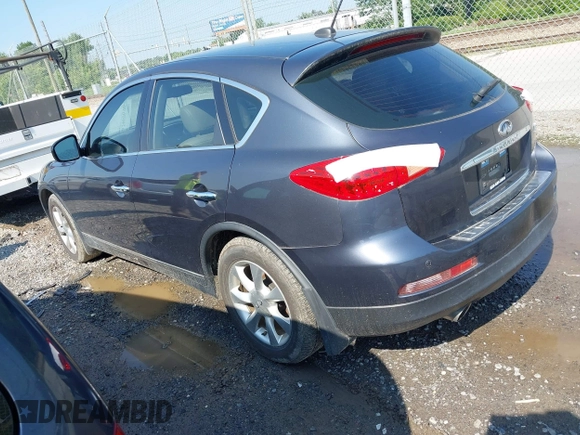 2010 Infiniti EX Journey with VIN JN1AJ0HR9AM756640, listed as a IAAI auction lot 42460696 with 96,145 mi miles and . Bid and sale history available at DreamBid. Image 3.