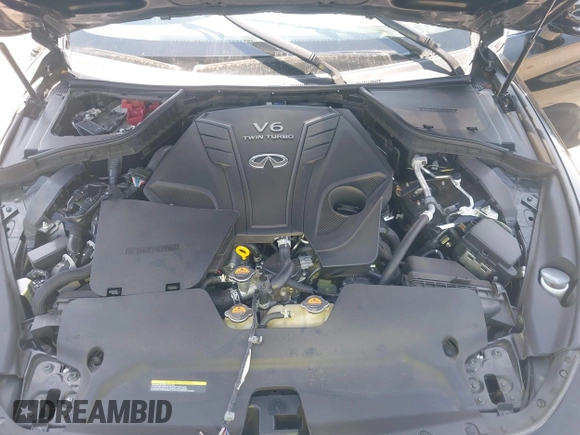 2020 Infiniti Q60 Luxe with VIN JN1EV7EK5LM340657, listed as a IAAI auction lot 42420359 with 32,554 mi miles and . Bid and sale history available at DreamBid. Image 10.