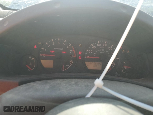 2016 Nissan Frontier SV with VIN 1N6AD0CW7GN729115, listed as a Copart auction lot 56129195 with 116,756 mi miles and Salvage title. Bid and sale history available at DreamBid. Image 9.