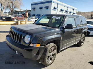 2017 Jeep Patriot Sport with VIN 1C4NJPBAXHD189245, listed as a Copart auction lot 45594915 with 74,627 mi miles and Salvage Title. Bid and sale history available at carsss.com. Image 1.
