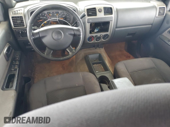 2005 GMC Canyon 1SC SLE Z85 with VIN 1GTCS136X58264722, listed as a Copart auction lot 71258604 with 257,667 mi miles and Salvage Title. Bid and sale history available at carsss.com. Image 8.