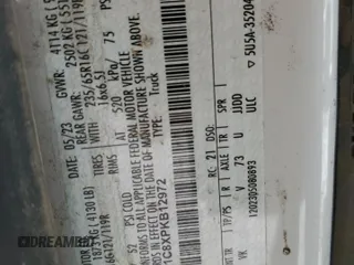 2023 Ford Transit Cargo с VIN 1FTBR1C8XPKB12972, выставлен на аукционе Copart как лот 56730265 с пробегом 47 835 миль миль и Списание • Salvage title. История ставок и продаж доступна на DreamBid. Изображение 13.