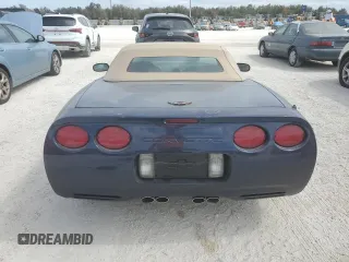 2001 Chevrolet Corvette with VIN 1G1YY32G415113549, listed as a Copart auction lot 76927164 with 0 mi miles and Salvage Title. Bid and sale history available at carsss.com. Image 6.