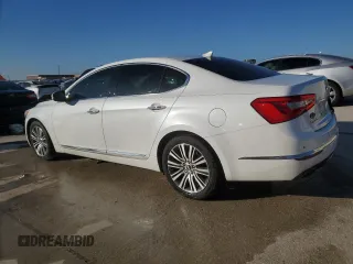 2014 Kia Cadenza Premium with VIN KNALN4D70E5133474, listed as a Copart auction lot 89336135 with 61,211 mi miles and Salvage Title. Bid and sale history available at DreamBid. Image 2.