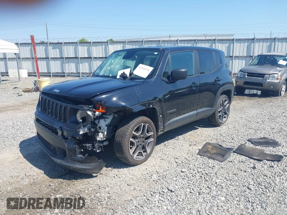 2020 Jeep Renegade Sport with VIN ZACNJBAB9LPL76867, listed as a IAAI auction lot 42269754 with 69,638 mi miles and . Bid and sale history available at DreamBid. Image 17.