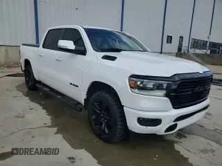 2020 Ram 1500 Big Horn with VIN 1C6SRFFT1LN211273, listed as a Copart auction lot 47375285 with 82,142 mi miles and Salvage Title. Bid and sale history available at carsss.com. Image 14.