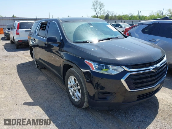 2020 Chevrolet Traverse LS z VIN 1GNERFKW0LJ172972, wystawiony jako IAAI lot #42011302 z przebiegiem 90 799 mil mil oraz . Historia ofert i sprzedaży dostępna na DreamBid. Obrazek 19.