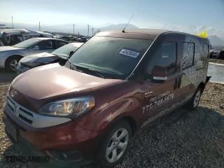 2018 Ram ProMaster City Cargo Van Tradesman SLT with VIN ZFBERFBB9J6H72692, listed as a Copart auction lot 42428545 with 59,305 mi miles and Salvage Title. Bid and sale history available at carsss.com. Image 1.