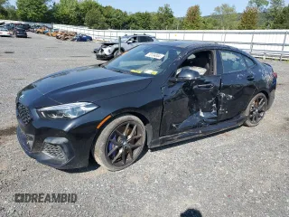 2020 BMW 2 Series M235i xDrive with VIN WBA13AL02L7F99945, listed as a Copart auction lot 70134044 with 0 mi miles and Clean Title. Bid and sale history available at carsss.com. Image 1.