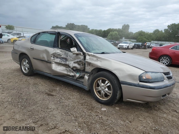 2003 Chevrolet Impala with VIN 2G1WF52K439273689, listed as a Copart auction lot 65999014 with 120,081 mi miles and Clean Title. Bid and sale history available at carsss.com. Image 4.