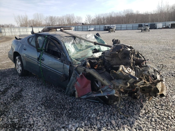 2006 Pontiac Grand Prix with VIN 2G2WP552861129487, listed as a Copart auction lot 47595605 with 0 mi miles and Salvage Title. Bid and sale history available at carsss.com. Image 4.