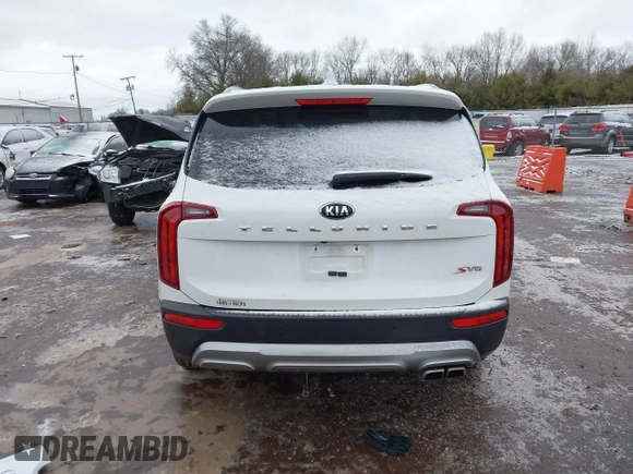 2020 Kia Telluride S with VIN 5XYP64HC4LG036632, listed as a IAAI auction lot 41734210 with 97,502 mi miles and . Bid and sale history available at carsss.com. Image 16.