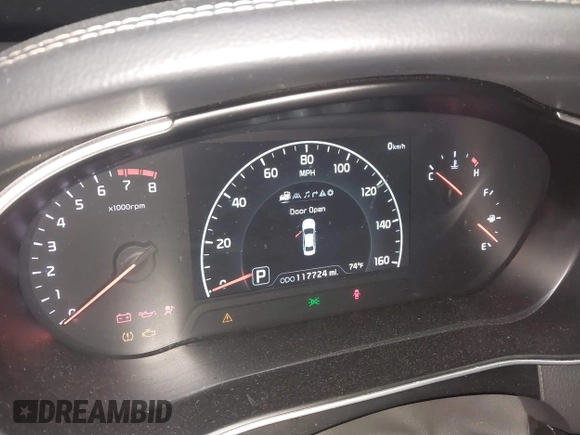 2016 Kia Cadenza Premium with VIN KNALN4D72G5214513, listed as a IAAI auction lot 41879699 with 117,724 mi miles. Bid and sale history available at carsss.com. Image 7.