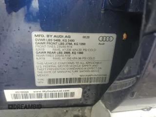 2021 Audi Q5 Premium z VIN WA1AAAFY4M2002990, wystawiony jako Copart lot #57480875 z przebiegiem 55 171 mil mil oraz Szkoda całkowita • Salvage title. Historia ofert i sprzedaży dostępna na DreamBid. Obrazek 13.