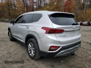 2020 Hyundai Santa Fe SE with VIN 5NMS23AD7LH156174, listed as a Copart auction lot 63015292 with 0 mi miles. Bid and sale history available at carsss.com. Image 3.