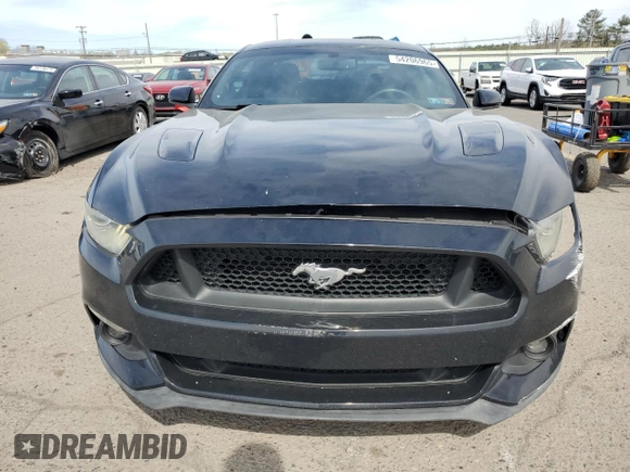 2015 Ford Mustang GT with VIN 1FA6P8CF5F5340461, listed as a Copart auction lot 54206965 with 75,313 mi miles and Salvage Title. Bid and sale history available at DreamBid. Image 5.
