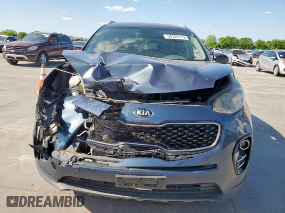 2017 Kia Sportage EX with VIN KNDPN3AC6H7052598, listed as a Copart auction lot 54326115 with 133,906 mi miles and Clean Title. Bid and sale history available at carsss.com. Image 5.