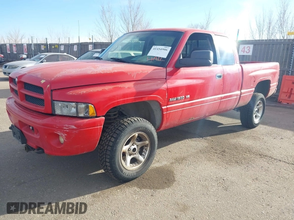 2001 Dodge 1500 with VIN 3B7HF13ZX1G729931, listed as a IAAI auction lot 41454906 with Not Provided miles. Bid and sale history available at carsss.com. Image 2.