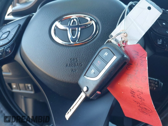 2018 Toyota C-HR XLE with VIN NMTKHMBXXJR021230, listed as a IAAI auction lot 41684693 with 157,438 mi miles and . Bid and sale history available at DreamBid. Image 11.