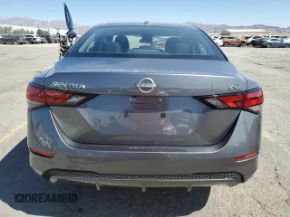 2024 Nissan Sentra SV with VIN 3N1AB8CVXRY322672, listed as a Copart auction lot 54098245 with 5,276 mi miles and Salvage title. Bid and sale history available at DreamBid. Image 6.