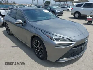 2021 Toyota Mirai XLE with VIN JTDAAAAA7MA002925, listed as a IAAI auction lot 42227628 with 44,485 mi miles and . Bid and sale history available at DreamBid. Image 1.