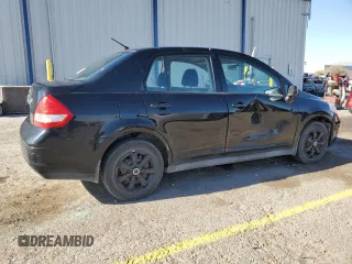 2010 Nissan Versa 1.8 S with VIN 3N1BC1AP2AL376000, listed as a Copart auction lot 41435585 with 215,017 mi miles and Salvage Title. Bid and sale history available at carsss.com. Image 3.