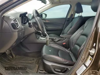 2015 Mazda 3 i Grand Touring with VIN JM1BM1M79F1226521, listed as a Copart auction lot 60328335 with 104,079 mi miles and Salvage title. Bid and sale history available at DreamBid. Image 7.