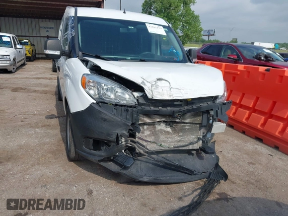2019 Ram ProMaster City Cargo Tradesman with VIN ZFBHRFABXK6M16958, listed as a IAAI auction lot 42261179 with 82,496 mi miles and . Bid and sale history available at DreamBid. Image 6.